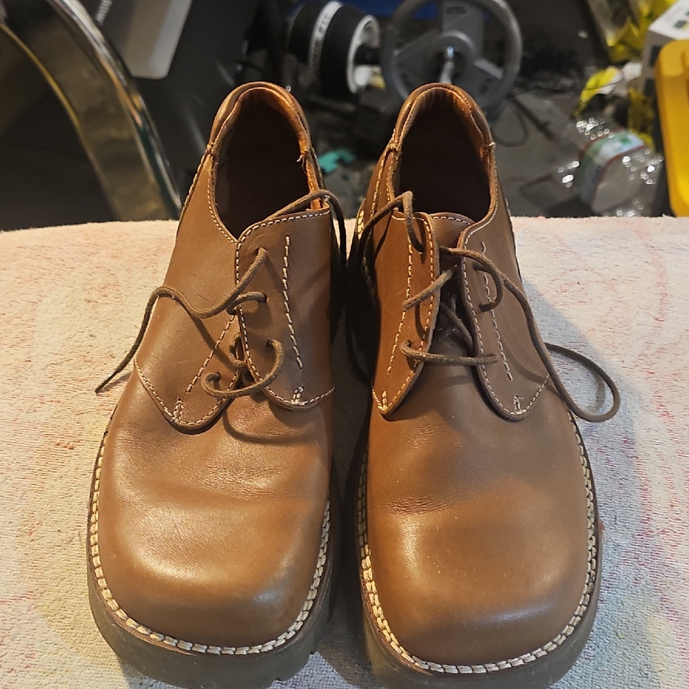 Rockport Men's Tan Leather Loafers